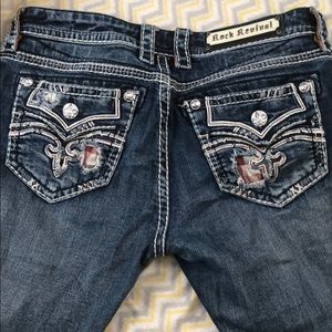 Size 29 extra skinny Rock Revival Jeans